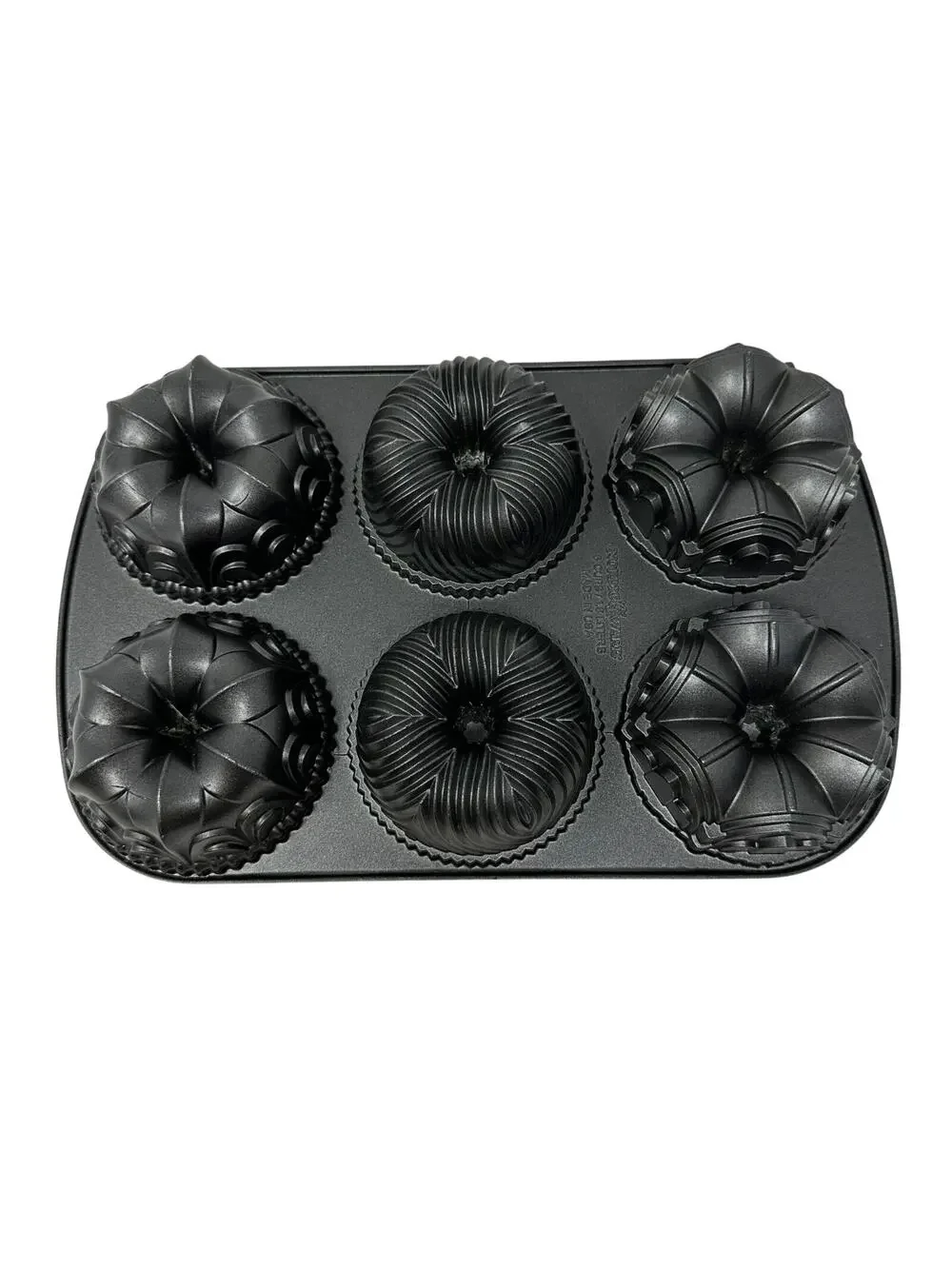 Nordic Ware 6 Cup Mini Bundtlette Baking Pan Assorted Design Variations